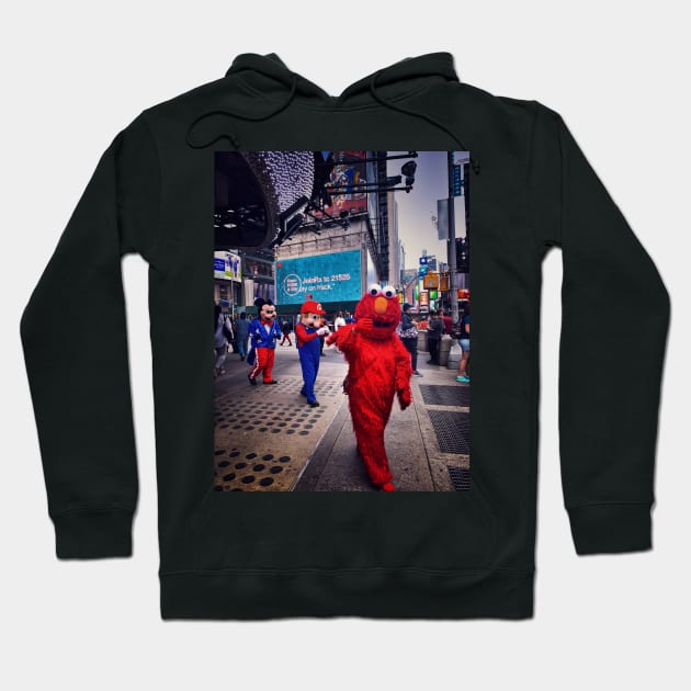 Times Square Manhattan New York City Hoodie by eleonoraingrid